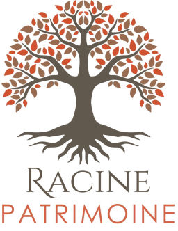 Logo Racine Patrimoine - Nice (vertical)